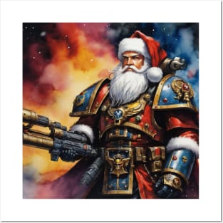 40k Santa Claws Posters and Art